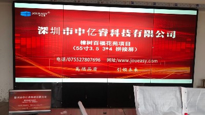 12塊55寸拼接屏助力江西樟樹百?；ㄔ沸^安全防范